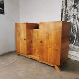Buffet, art deco bar, walnut