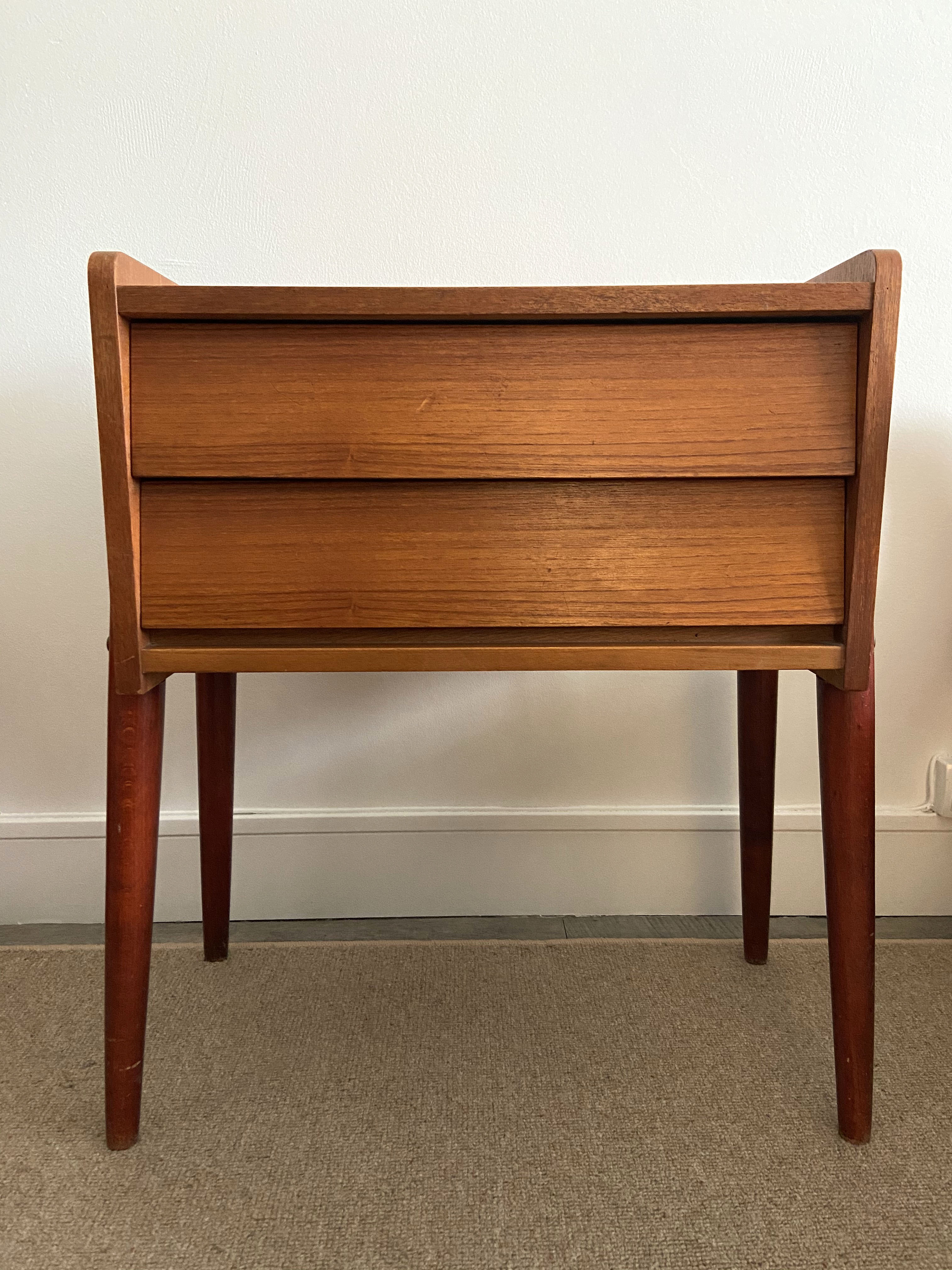1950s bedside table