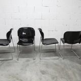 Set of 29 stackable SM400 chairs designed by Gerd Lange in 1980 by Drabert