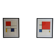 Pair of lithographs by piet mondrian 1872-1944 after two works