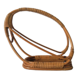 Porte bouteille rotin