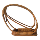 Rattan bottle holder