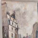 View of Paris in painting