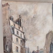 Vue de Paris en peinture