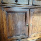 Antique 4-door oak sideboard