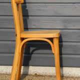 8 chaises baumann n°21 hêtre clair