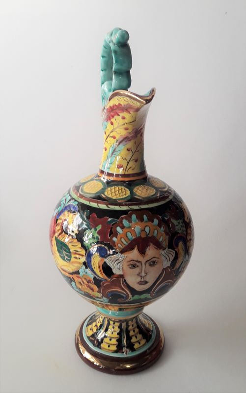 Cerart Monaco ceramics vase 50s