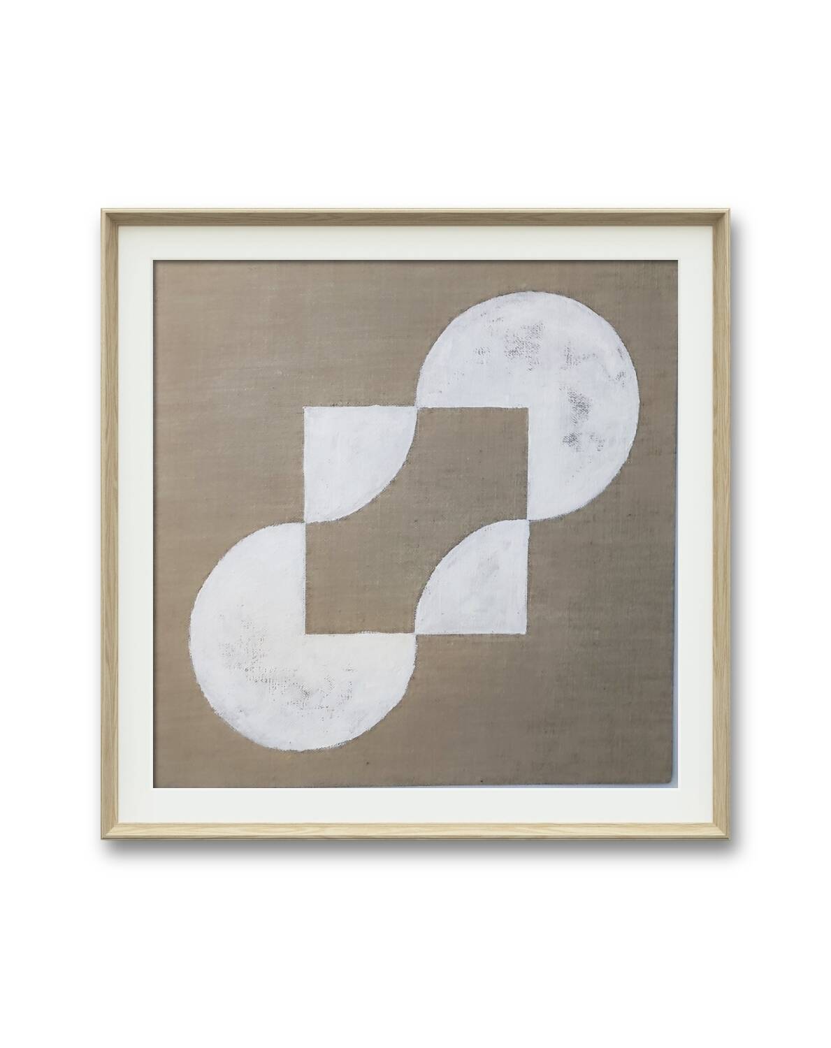 Geometric painting 30 x 30 cm