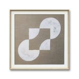 Geometric painting 30 x 30 cm