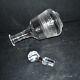 Baccarat carafe orange blossom water in crystal with guilloché decoration 1900