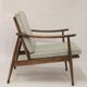 Scandinavian armchair 1960