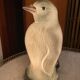 Vintage penguin night lamp