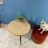 Vintage tripod coffee table 1950