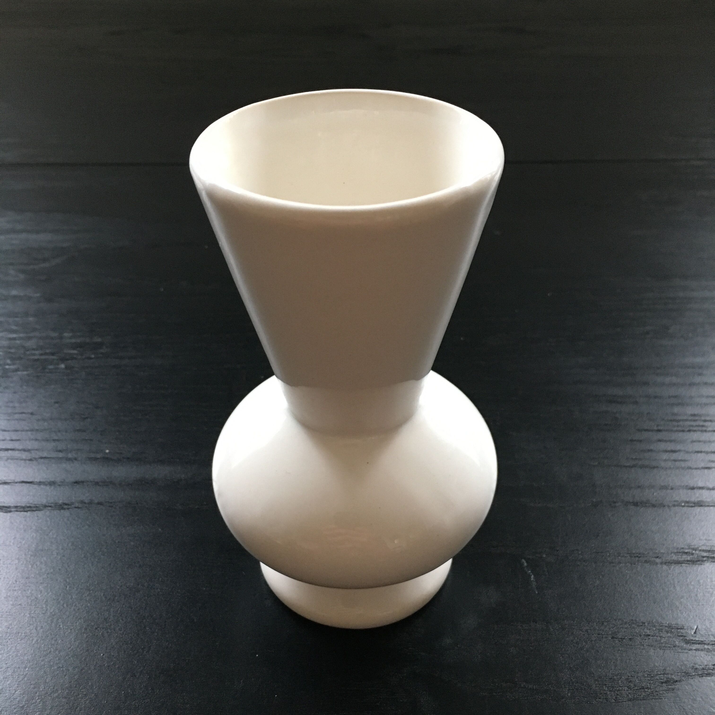 White vase