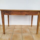 Walnut farmhouse table