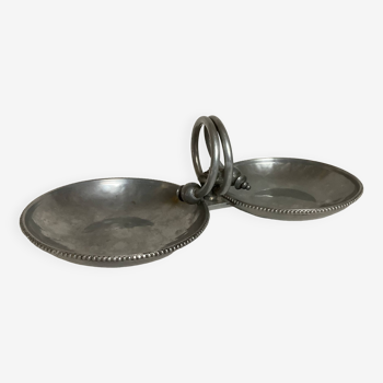 Buenilum hammered aluminum serving dish