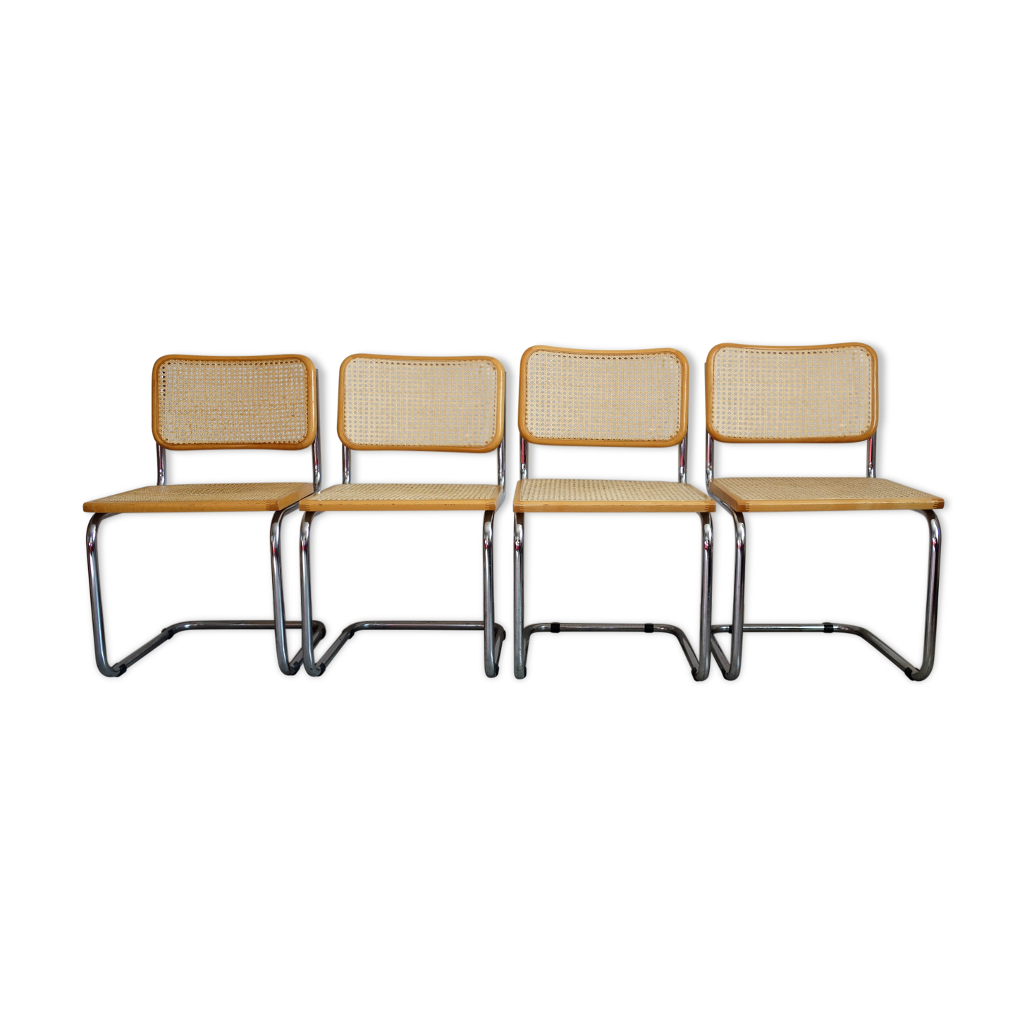 Serie de 4 chaises Cesca B32