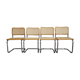 Serie de 4 chaises Cesca B32