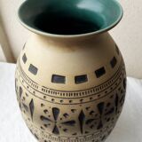 Ceramic vase with relief decoration