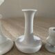 Series of 3 vintage candlesticks from the 60s and 70s