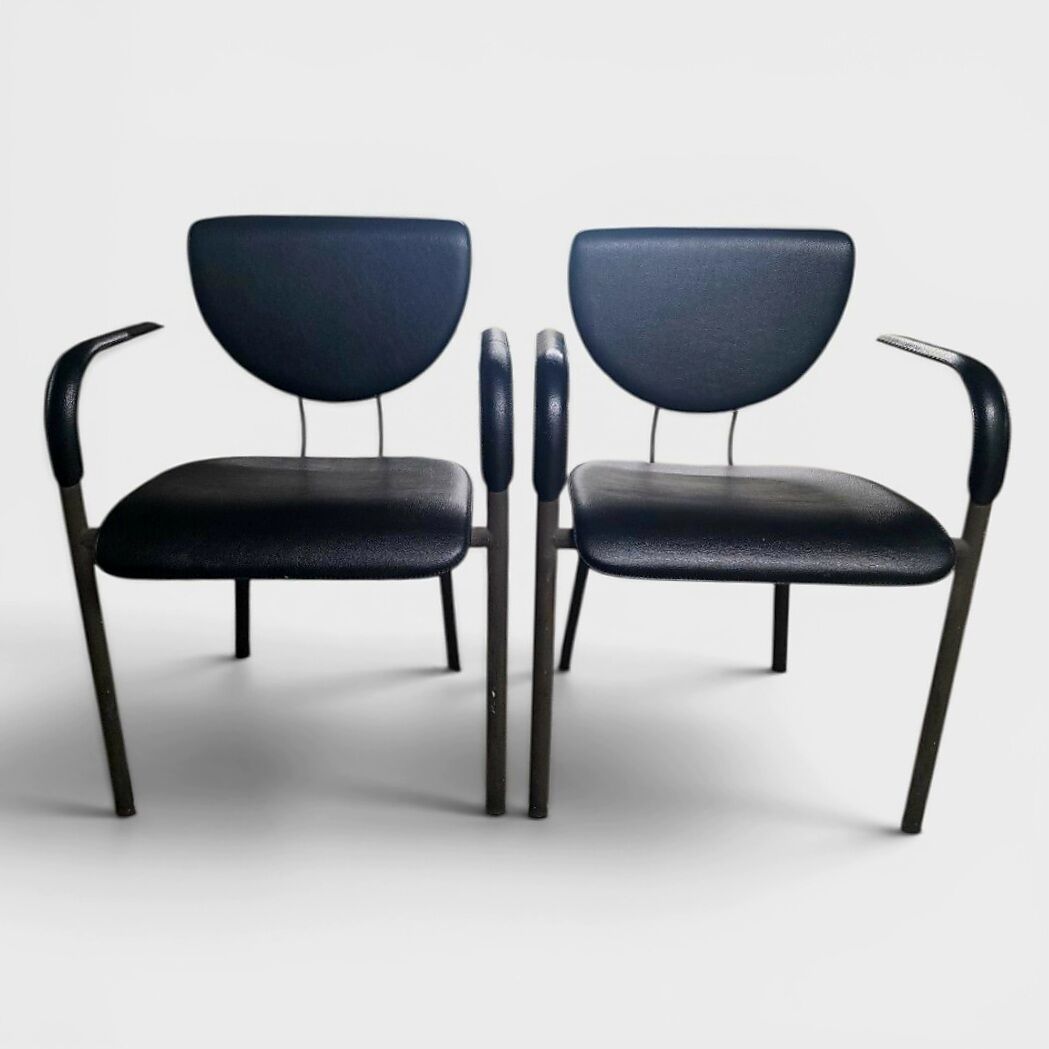Paire de chaises "Kokatu" par Miguel Ángel Ciganda pour Akaba