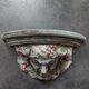 Old and original half-moon console head of Bacchus plaster/resin year 50 TBE