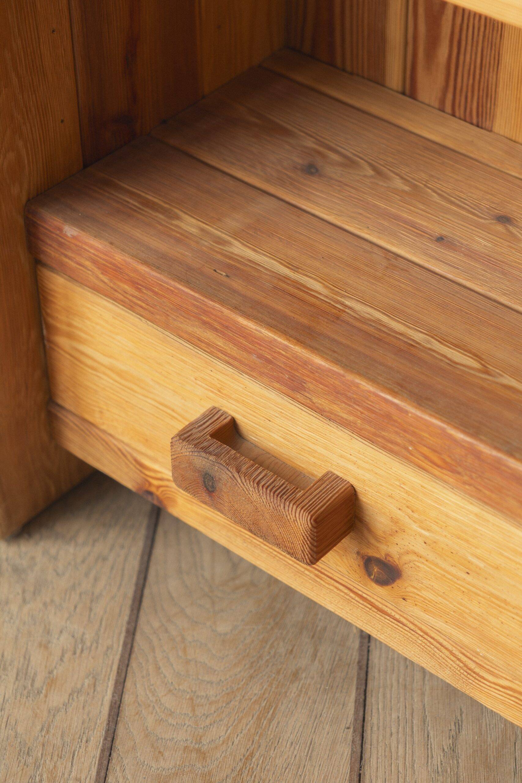 Hans Jørgen Frydendal solid pine bookcase