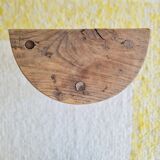 Wooden tripod plant holder