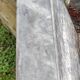 Old zinc trough/vintage planter