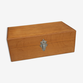 Vintage wooden chest box