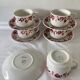 Coffee set vintage faience St Amand, France