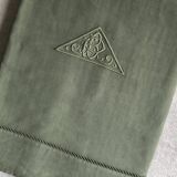 Old Sheet in Pure Khaki Linen Thread