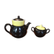 Set théière anglais avec sucrier