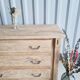 Solid wood chest of drawers