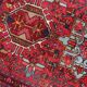 Handmade antique Persian Karajeh rug 90cm x 143cm, 1920s