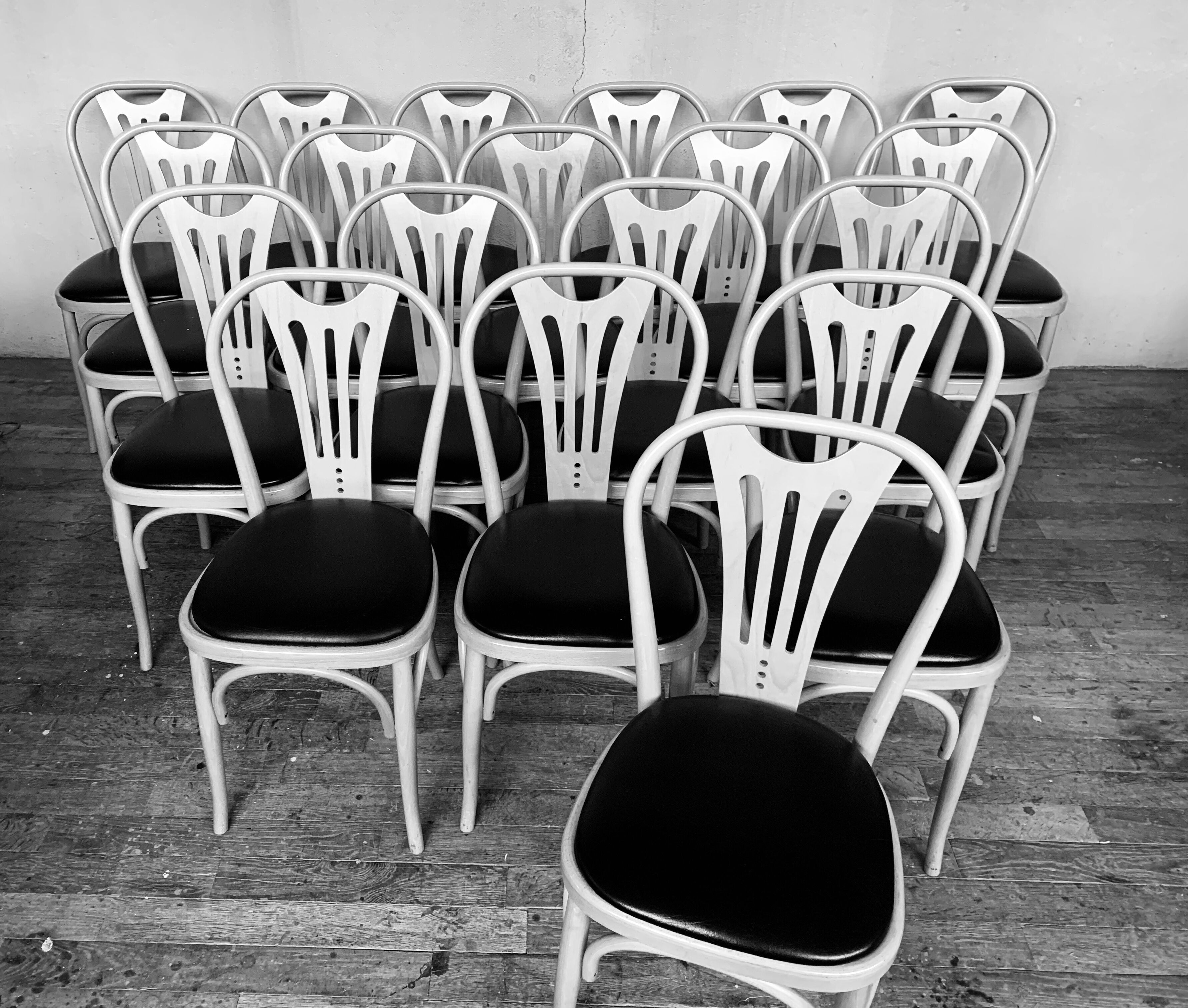 Series of 24 chairs