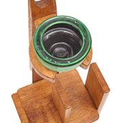 Magazine rack ashtray by Guillerme and Chambron