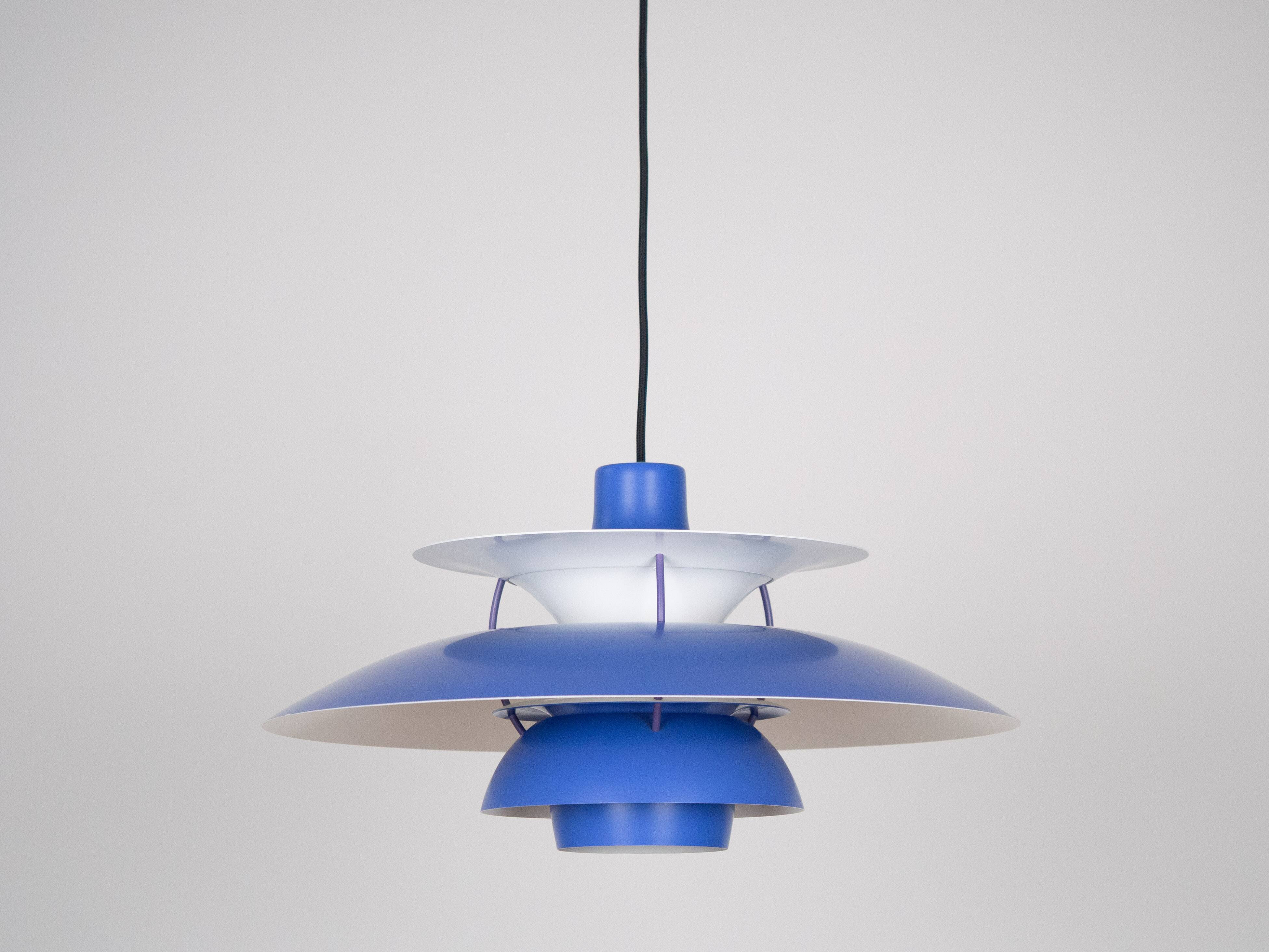 Lampe vintage PH 5 danoise par Poul Henningsen, Louis Poulsen, 1958