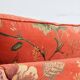 Vintage sofa bohemian style Terracotta flowers