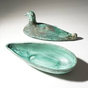 Ceramic box in the shape of a bird, 1960s