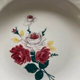 Vintage-Set of 14 soup plates-floral pattern