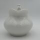 Creamer, vintage white porcelain milk jug
