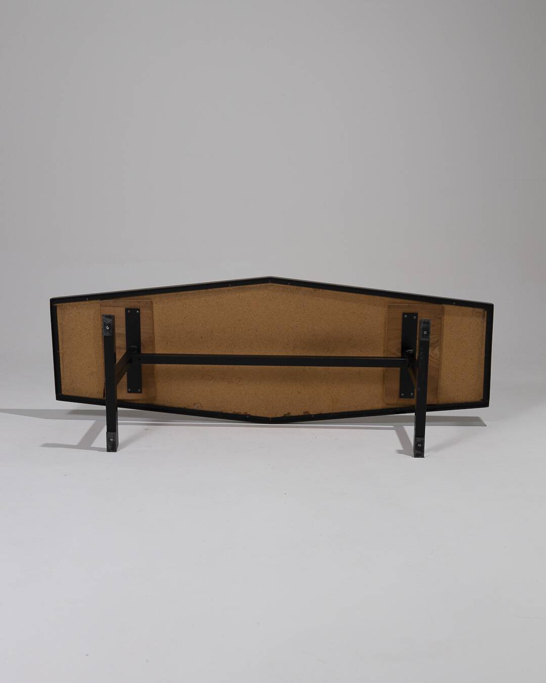 Hexagonal ceramic coffee table, 1930s