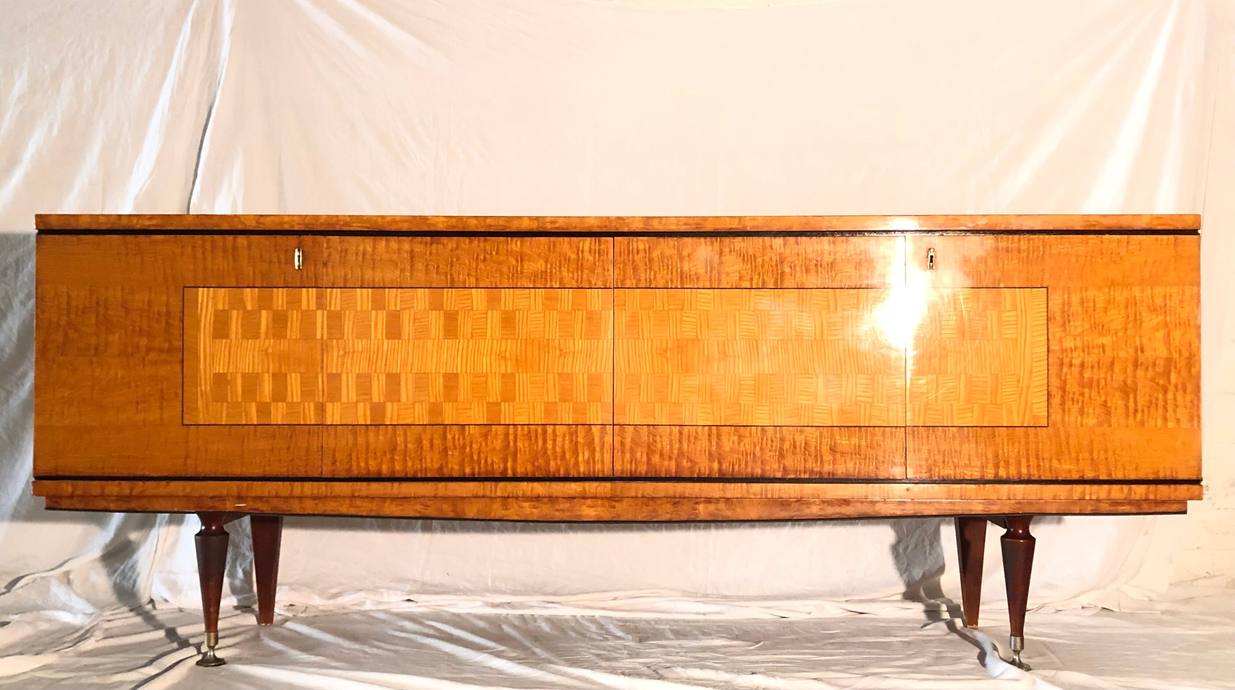 Enfilade bahut vintage 1956/60 in lemon tree.
