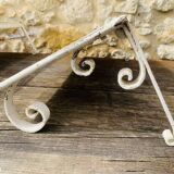 Pair of vintage garden wall shelves, circa 40's/50's