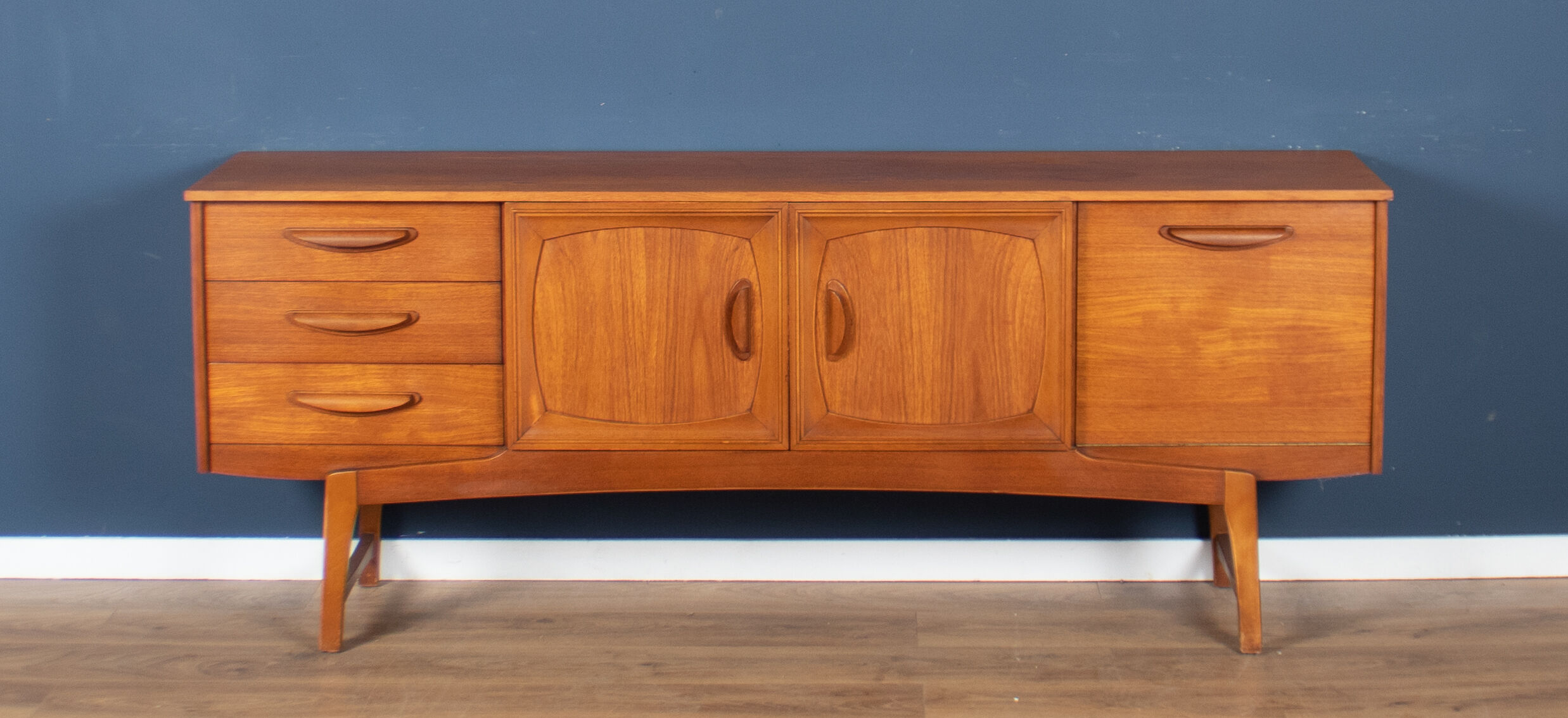 Retro teak 1960s stonehill mid century sideboard