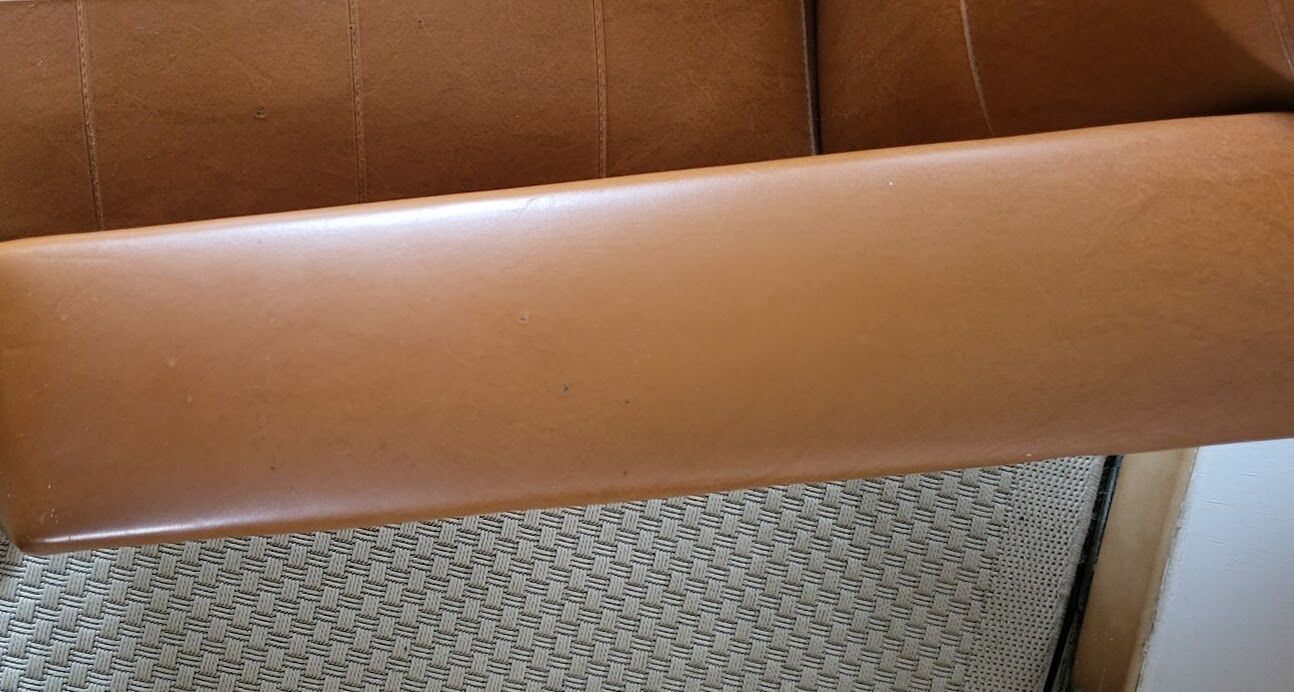 Vintage skai armchair