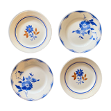 Assiettes dépareillées Gien
