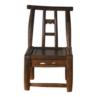Haizi – Antique Chinese children's chair in willow no. 1