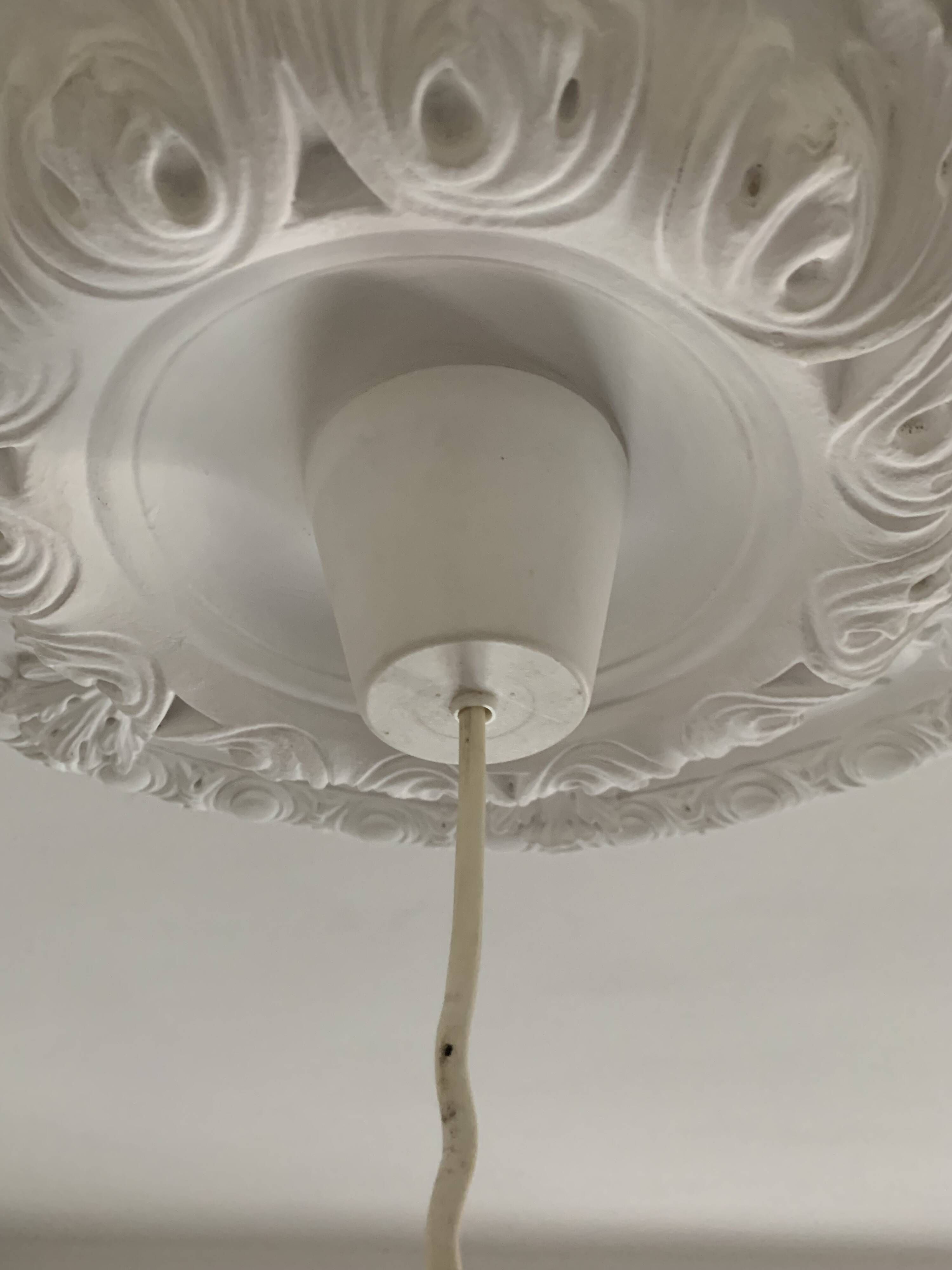 Pair of vintage 1960 Louis Kalff "Ivy" Philips pendant lights - 22 cm